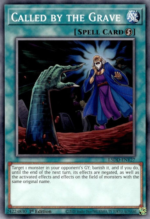 Image for Called by the Grave (L5DD-ENY27) (L5DD-ENY27) [Legendary 5D's Decks] - YuGiOh