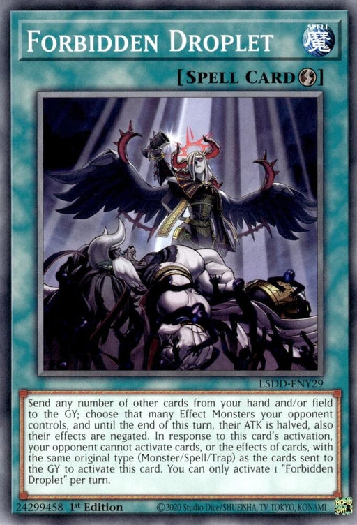 Image for Forbidden Droplet (L5DD-ENY29) [Legendary 5D's Decks] - YuGiOh