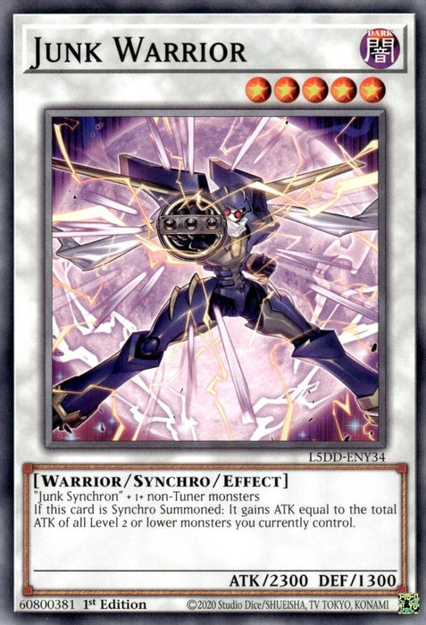 Image for Junk Warrior (L5DD-ENY34) [Legendary 5D's Decks] - YuGiOh