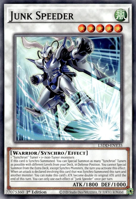 Image for Junk Speeder (L5DD-ENY35) [Legendary 5D's Decks] - YuGiOh