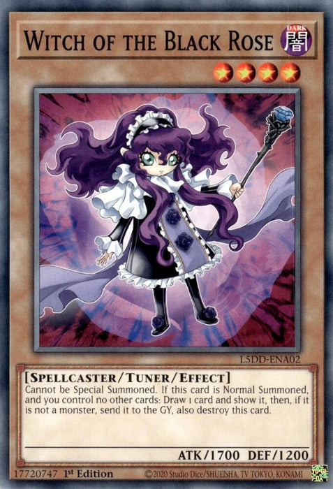 Image for Witch of the Black Rose (L5DD-ENA02) [Legendary 5D's Decks] - YuGiOh