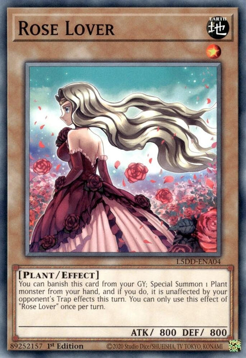 Image for Rose Lover (L5DD-ENA04) [Legendary 5D's Decks] - YuGiOh