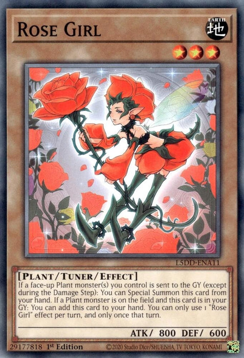 Image for Rose Girl (L5DD-ENA11) [Legendary 5D's Decks] - YuGiOh