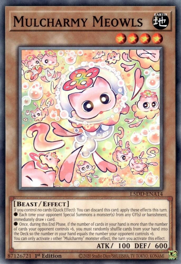 Image for Mulcharmy Meowls (L5DD-ENA14) [Legendary 5D's Decks] - YuGiOh