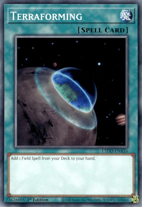 Image for Terraforming (L5DD-ENA16) [Legendary 5D's Decks] - YuGiOh