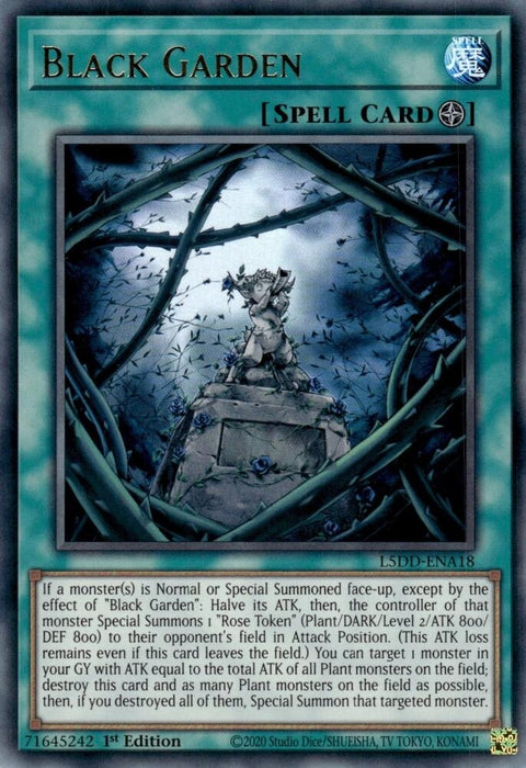 Image for Black Garden (Ultra Rare) (L5DD-ENA18) [Legendary 5D's Decks] - YuGiOh