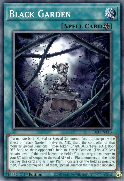 Image for Black Garden (L5DD-ENA18) [Legendary 5D's Decks] - YuGiOh