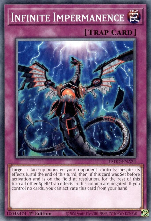 Image for Infinite Impermanence (L5DD-ENA24) [Legendary 5D's Decks] - YuGiOh