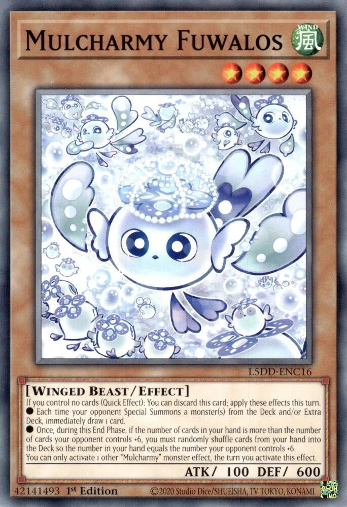 Image for Mulcharmy Fuwalos (L5DD-ENC16) [Legendary 5D's Decks] - YuGiOh