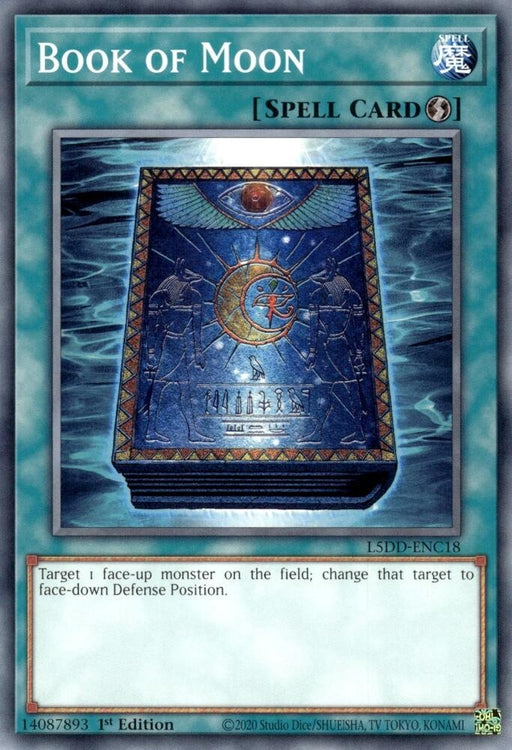 Image for Book of Moon (L5DD-ENC18) [Legendary 5D's Decks] - YuGiOh