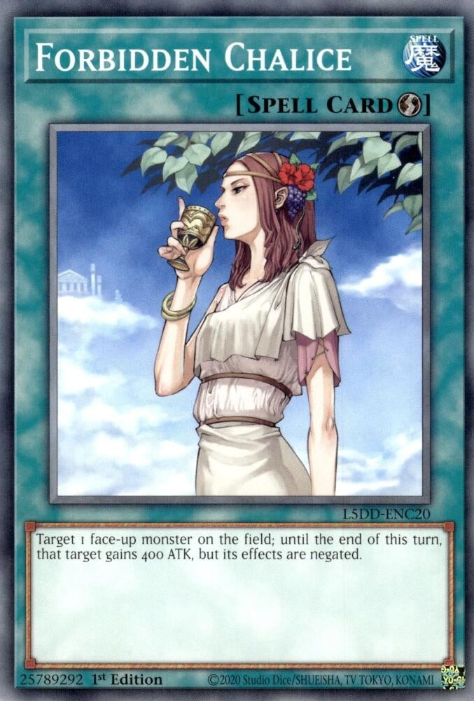 Image for Forbidden Chalice (L5DD-ENC20) [Legendary 5D's Decks] - YuGiOh