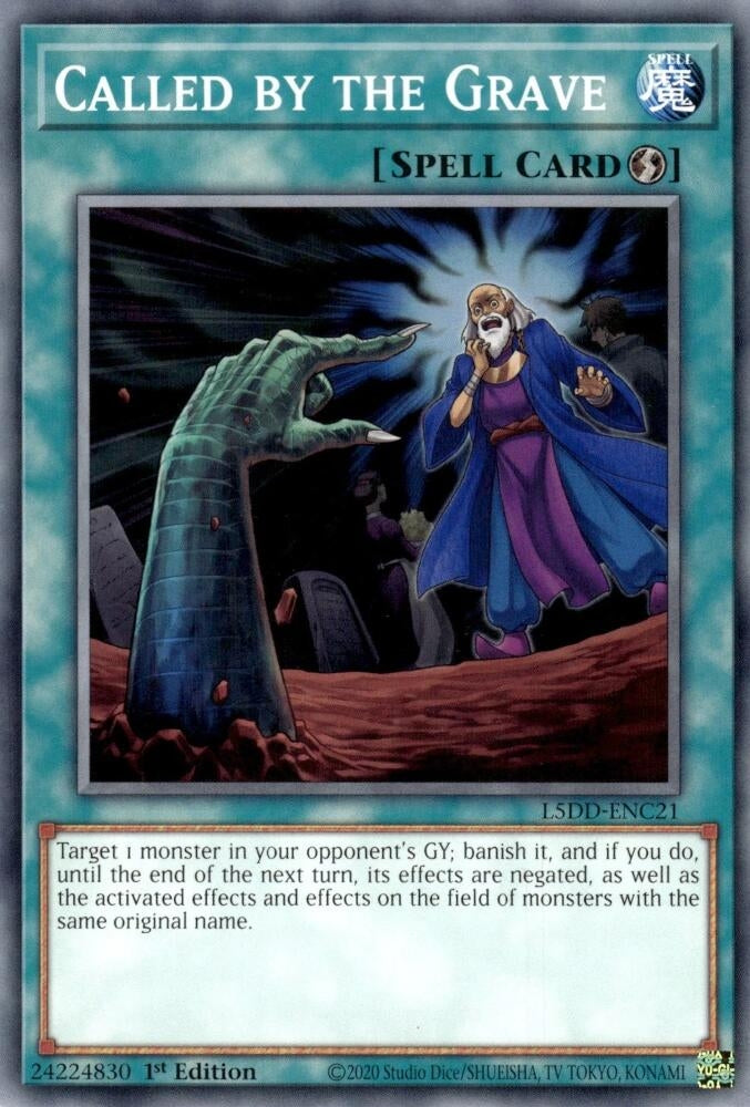 Image for Called by the Grave (L5DD-ENC21) (L5DD-ENC21) [Legendary 5D's Decks] - YuGiOh