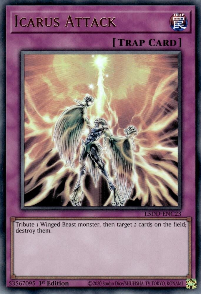 Image for Icarus Attack (L5DD-ENC23) [Legendary 5D's Decks] - YuGiOh