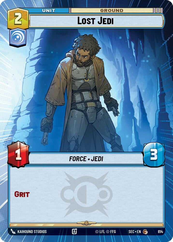 Image for Lost Jedi (Hyperspace Foil) (814) [Secrets of Power] - Star Wars: Unlimited