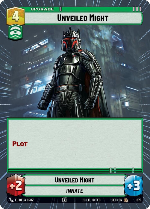 Image for Unveiled Might (Hyperspace Foil) (879) [Secrets of Power] - Star Wars: Unlimited