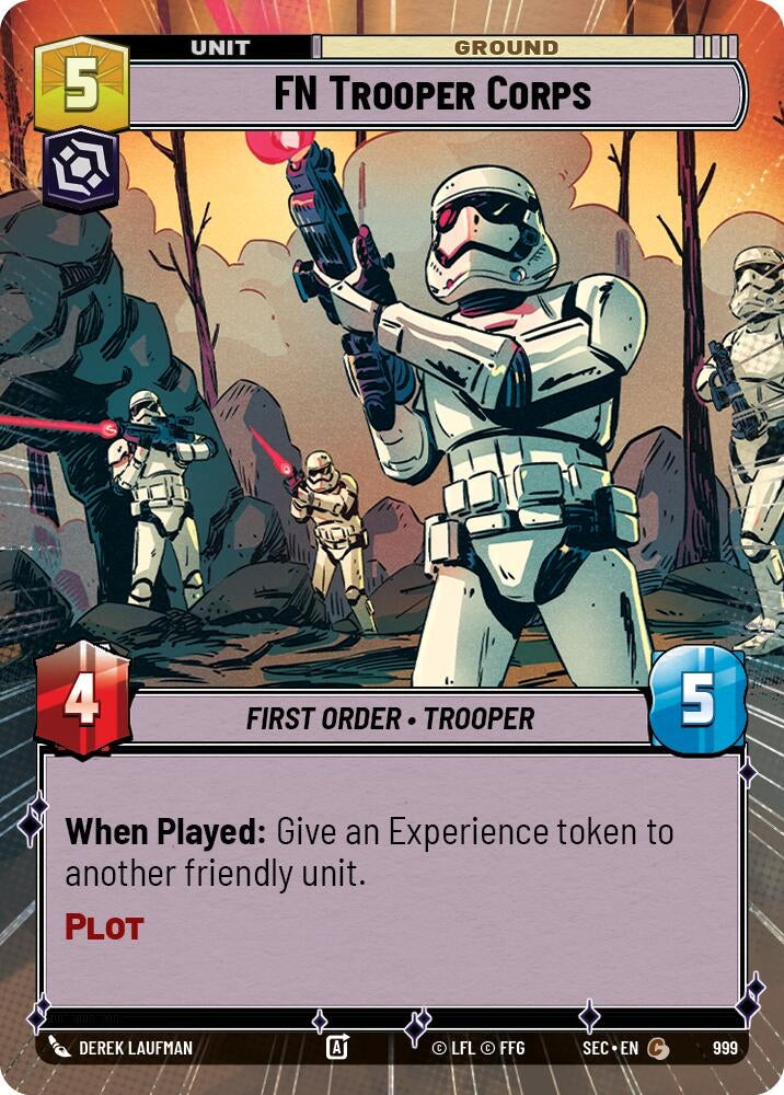 Image for FN Trooper Corps (Hyperspace Foil) (999) [Secrets of Power] - Star Wars: Unlimited