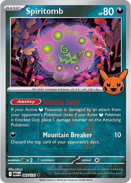 Image for Spiritomb - 087/132 (Pokeween 2025) (087/132) [Miscellaneous Cards & Products] - Pokemon