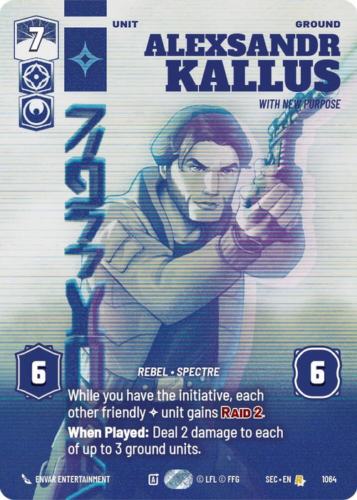Image for Alexsandr Kallus - With New Purpose (Prestige) (1064) [Secrets of Power] - Star Wars: Unlimited