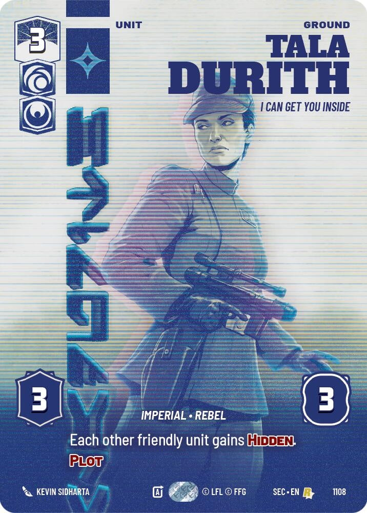 Image for Tala Durith - I Can Get You Inside (Prestige Foil) (1108) [Secrets of Power] - Star Wars: Unlimited