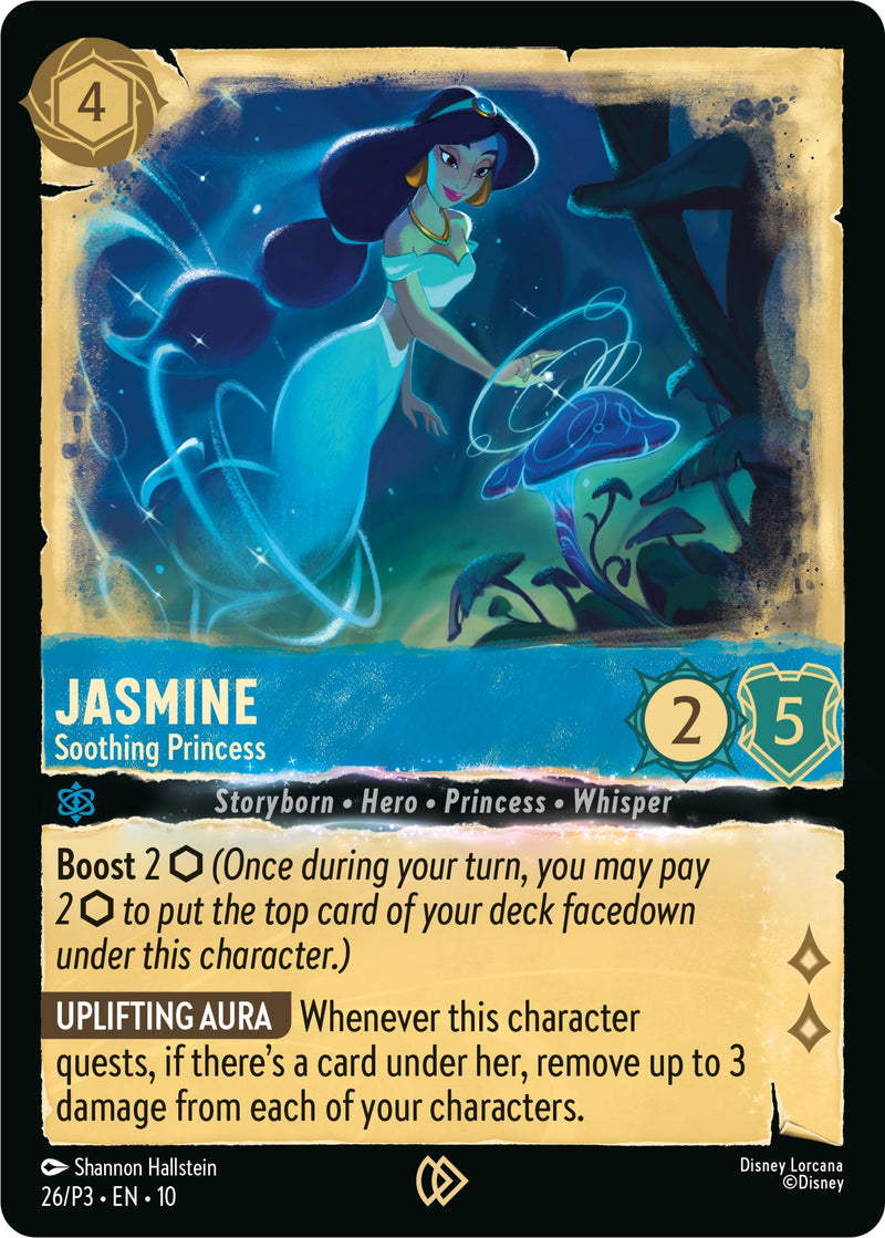 Image for Jasmine - Soothing Princess (26) [Disney Lorcana Promo Cards] - Disney Lorcana