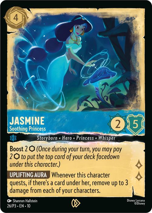Image for Jasmine - Soothing Princess (26) [Disney Lorcana Promo Cards] - Disney Lorcana