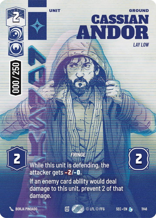 Image for Cassian Andor - Lay Low (Serialized) (1146) [Secrets of Power] - Star Wars: Unlimited