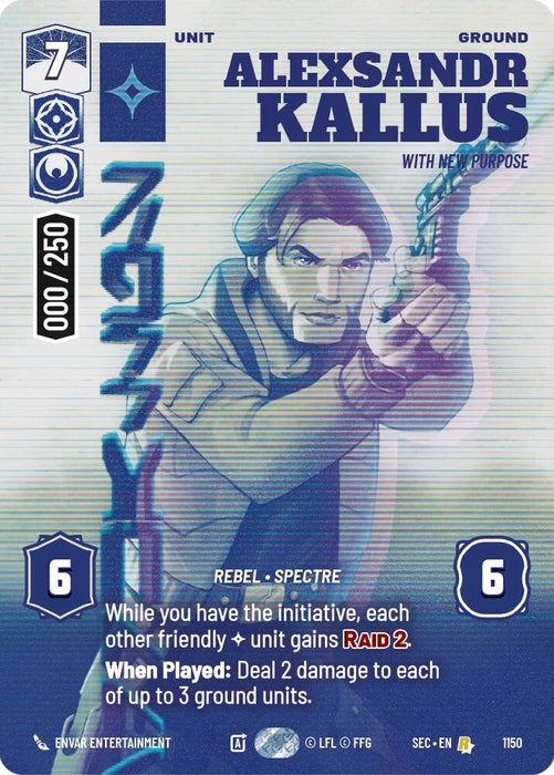 Image for Alexsandr Kallus - With New Purpose (Serialized) (1150) [Secrets of Power] - Star Wars: Unlimited