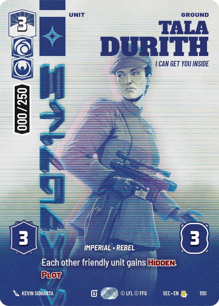 Image for Tala Durith - I Can Get You Inside (Serialized) (1151) [Secrets of Power] - Star Wars: Unlimited