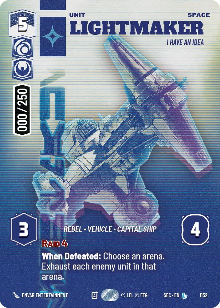 Image for Lightmaker - I Have An Idea (Serialized) (1152) [Secrets of Power] - Star Wars: Unlimited