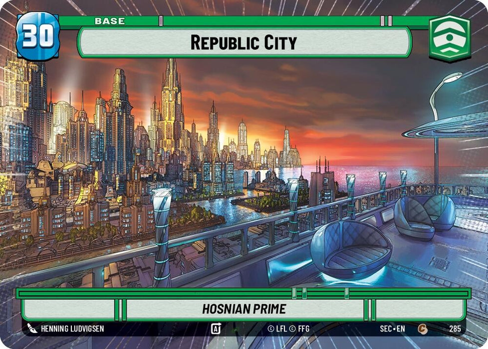 Image for Republic City // Experience (Hyperspace) (285 // T04/T04) [Secrets of Power] - Star Wars: Unlimited