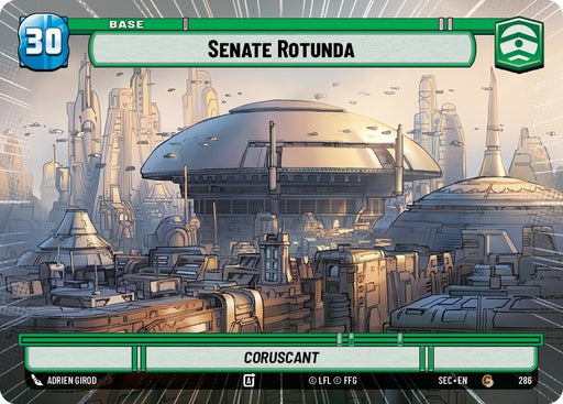 Image for Senate Rotunda // Experience (Hyperspace) (286 // T04/T04) [Secrets of Power] - Star Wars: Unlimited