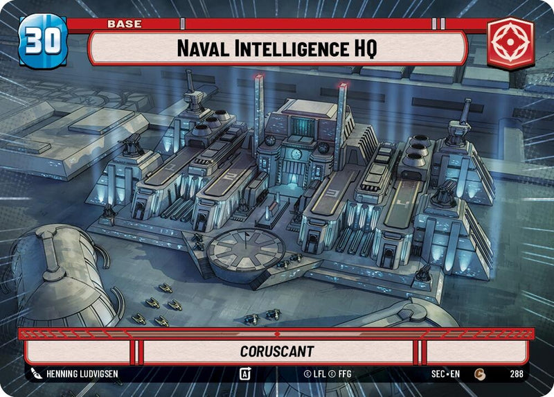 Image for Naval Intelligence HQ // Experience (Hyperspace) (288 // T04/T04) [Secrets of Power] - Star Wars: Unlimited
