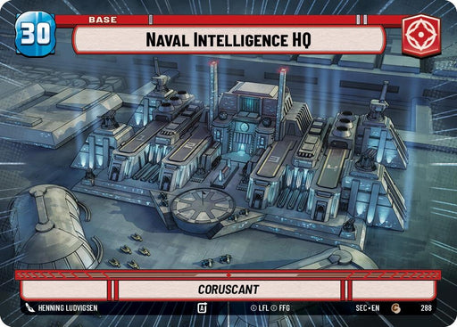 Image for Naval Intelligence HQ // Experience (Hyperspace) (288 // T04/T04) [Secrets of Power] - Star Wars: Unlimited