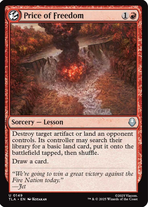 Image for Price of Freedom (149) [Avatar: The Last Airbender] - Magic: The Gathering