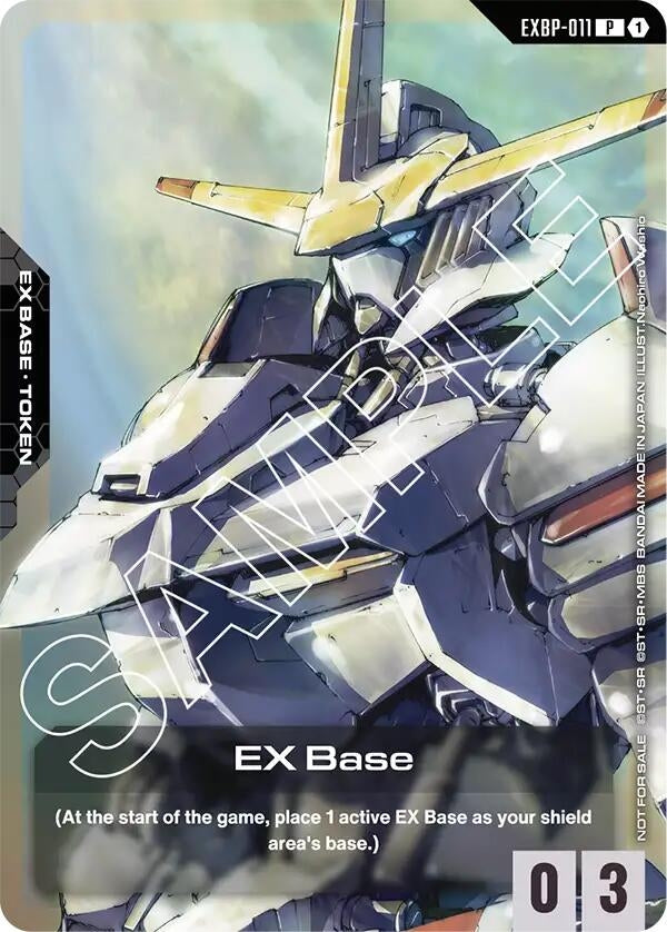 Image for EX Base (EXBP-011) (Mobile Suit Gundam: Iron-Blooded Orphans) (EXBP-011) [Promotional EX Base Tokens] - Gundam Card Game
