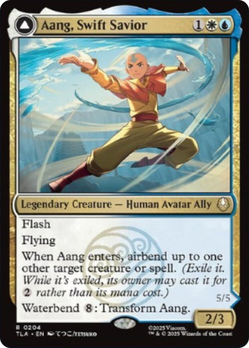 Image for Aang, Swift Savior (204) [Avatar: The Last Airbender] - Magic: The Gathering