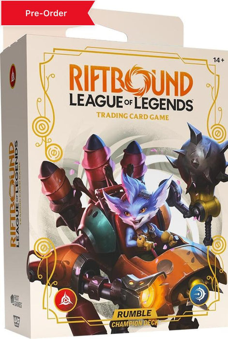 Image for Spiritforged - Champion Deck (Rumble) - Riftbound: League of Legends Trading Card Game