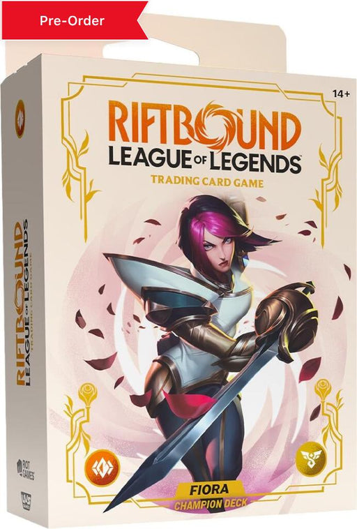 Image for Spiritforged - Champion Deck (Fiora) - Riftbound: League of Legends Trading Card Game