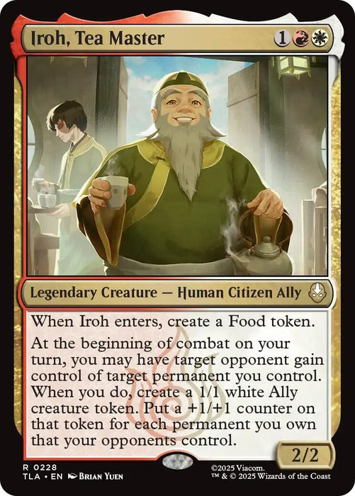 Image for Iroh, Tea Master (228) [Avatar: The Last Airbender] - Magic: The Gathering