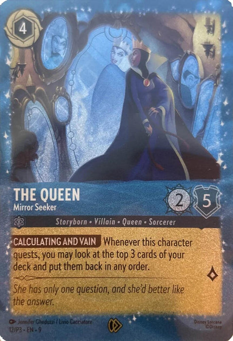 Image for The Queen - Mirror Seeker (12) [Disney Lorcana Promo Cards] - Disney Lorcana