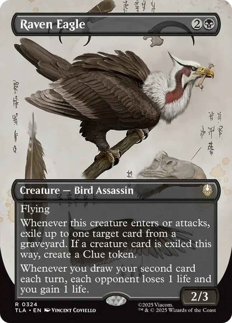 Image for Raven Eagle (Borderless) (324) [Avatar: The Last Airbender] - Magic: The Gathering