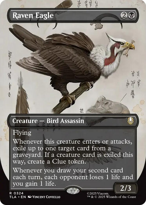 Image for Raven Eagle (Borderless) (324) [Avatar: The Last Airbender] - Magic: The Gathering