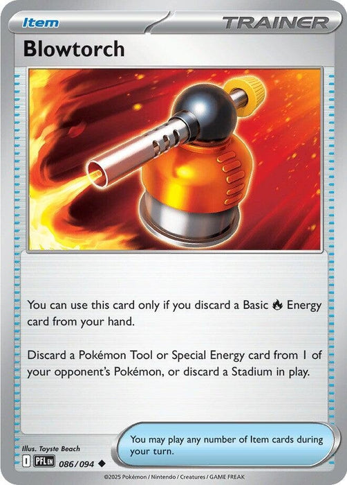 Image for Blowtorch (086/094) [ME02: Phantasmal Flames] - Pokemon