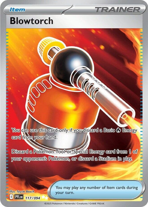 Image for Blowtorch (117/094) [ME02: Phantasmal Flames] - Pokemon