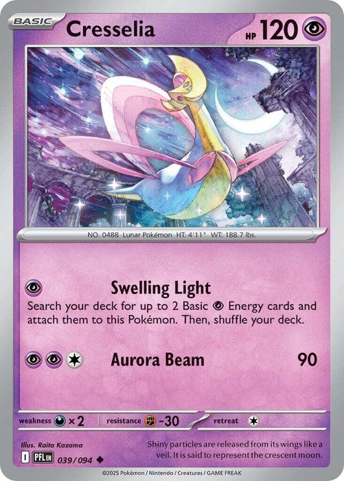 Image for Cresselia (039/094) [ME02: Phantasmal Flames] - Pokemon