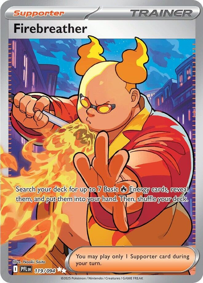 Image for Firebreather (119/094) [ME02: Phantasmal Flames] - Pokemon