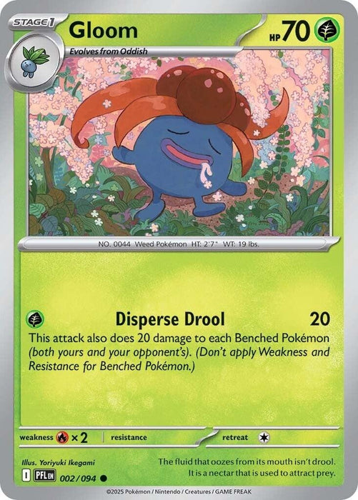 Image for Gloom (002/094) [ME02: Phantasmal Flames] - Pokemon