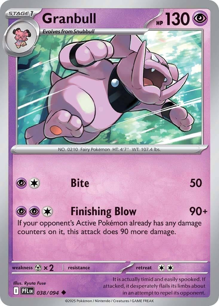 Image for Granbull (038/094) [ME02: Phantasmal Flames] - Pokemon