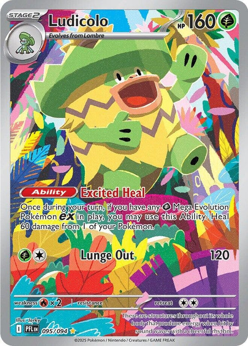 Image for Ludicolo (095/094) [ME02: Phantasmal Flames] - Pokemon