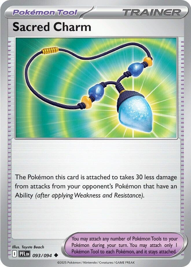 Image for Sacred Charm (093/094) [ME02: Phantasmal Flames] - Pokemon